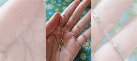 Серебряная цепочка с шариками купить в Москве | Личные вещи | Авито