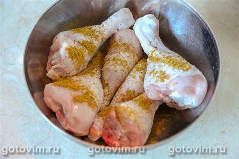 Куриные голени с капустой, запеченные в пакете для запекания (в духовке ...