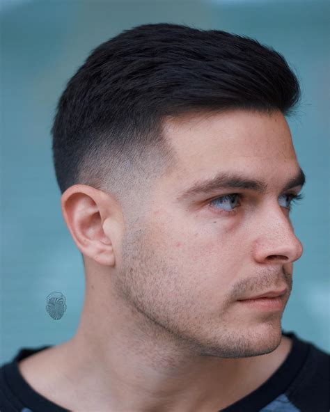 Fade Short Haircut Men - Wavy Haircut