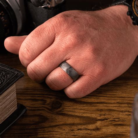 Tantalum Wedding Bands - Manly Bands