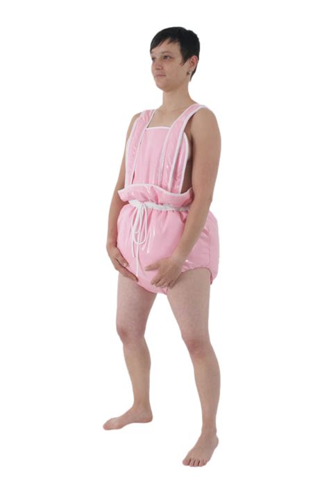 Super Thick Dungaree ABDL Romper Pink Light Blue or Pink - Etsy