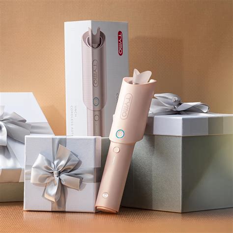 Rizador automático inalámbrico – Rizador de pelo giratorio TYMO de 1