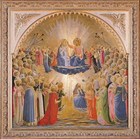 The Coronation of the Virgin by Fra Angelico | Kalligone