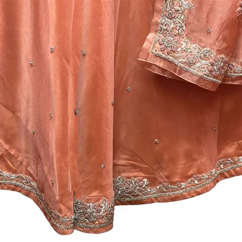 Vintage Copper Lehenga Set