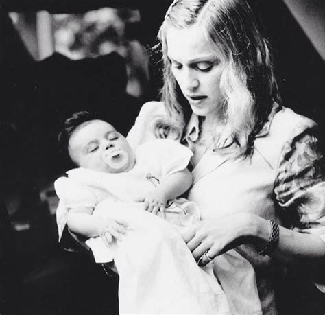Baby Lola with mama Madonna perhaps toward the end of 1996 or early ...