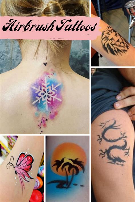 The Ultimate Guide for Airbrush Tattoo - Tattoo Glee