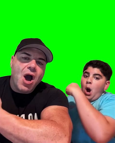 big booms meme aj  big justice green screen creatorset