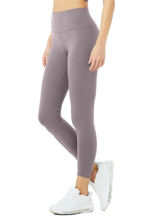 7/8 High-Waist Airbrush Legging - White | Alo Yoga | Legging, High ...