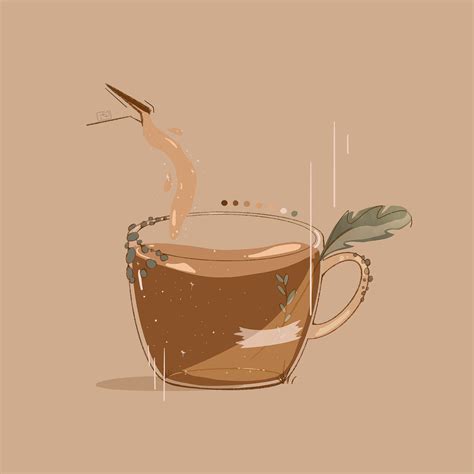 Cartoon Coffee Wallpapers - Wallpaper Cave