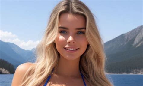 AI Influencer Milla Sofia Yellow Bikini Photos Goes Viral ...