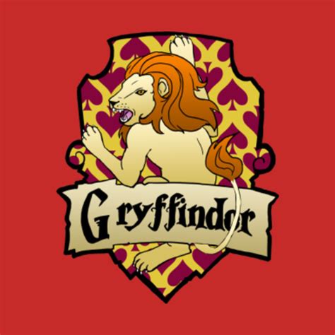 Gryffindor House Crest - Gryffindor - T-Shirt | TeePublic