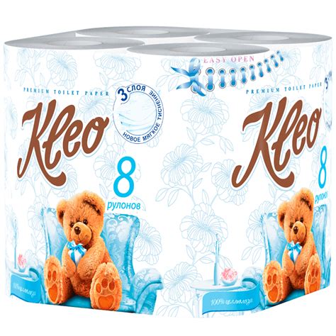 Туалетная бумага Kleo Ultra | Kleo