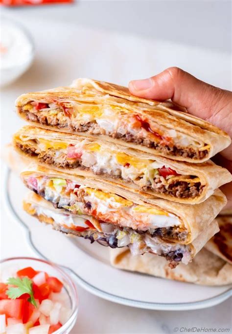 Crunchwrap Recipe | ChefDeHome.com