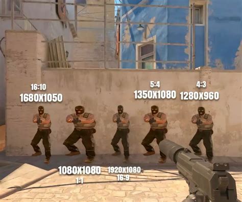 Различие моделей агентов Counter-Strike 2 в зависимости от разрешения ...