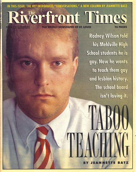 Meet Rodney Wilson, the gay teacher who championed National LGBTQ