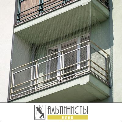 Защита от птиц в недоступных местах - ALPINIST KIEV