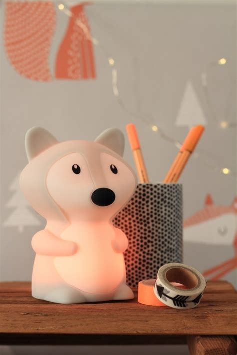 Lampa LED PUFI - Liška - Stolní lampy - babynabytek.cz