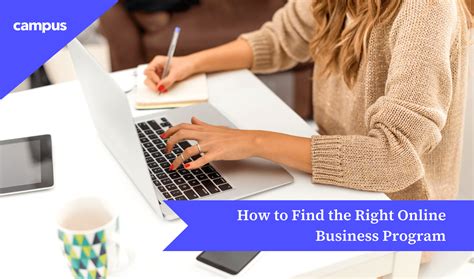 find    business degree program