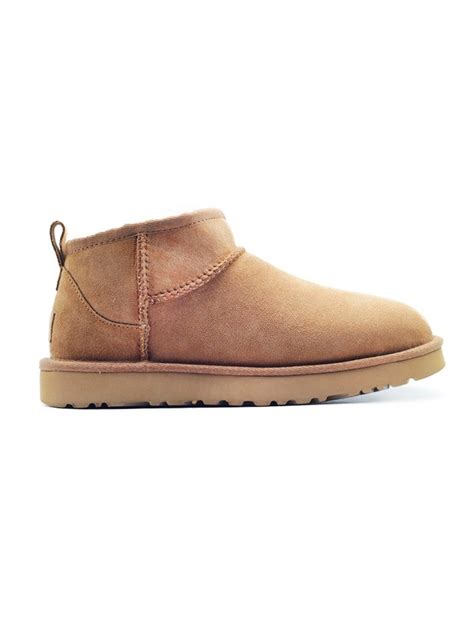 Купить Мужские угги ультра мини UGG Classic Ultra Mini - Chestnut в Москве