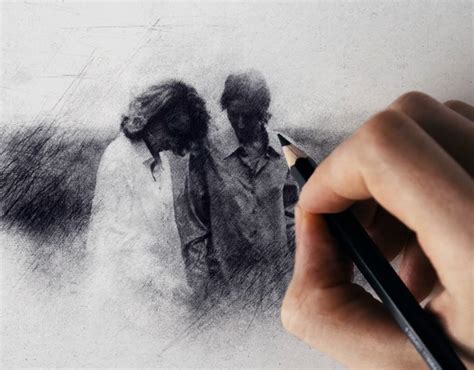 pencil drawing animation  behance