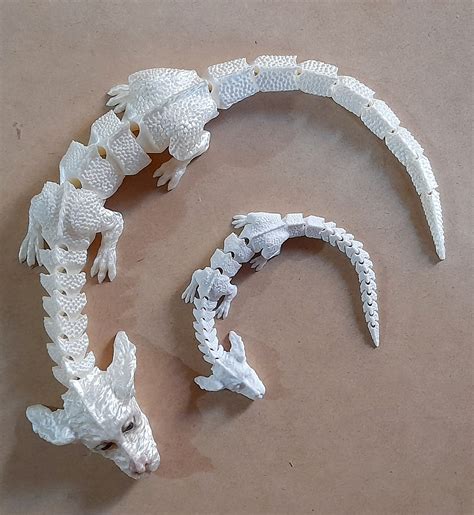 STL file FLEXI FALKOR LUCK DRAGON / PRINT-IN-PLACE 🍀・3D printer model to download・Cults