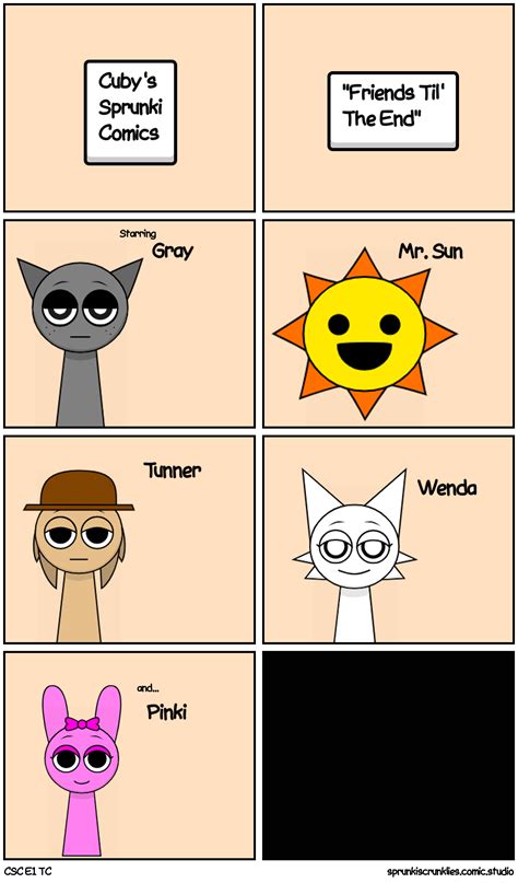Cuby's Sprunki Comics - S1 E1 - "Friends Til' The End" | Fandom