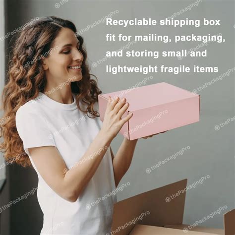 2024 New Trends Black White Pink Colorful Cardboard Kraft Paper Mailing