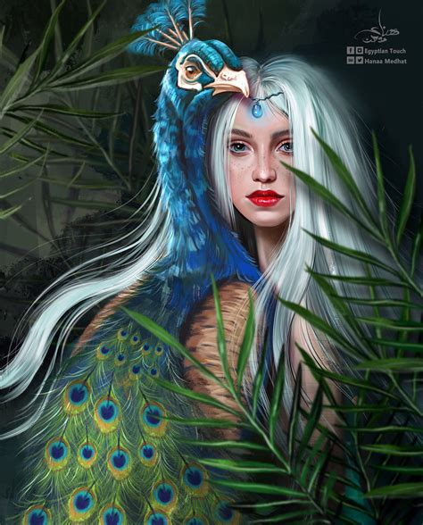 Peacock faerie on Behance