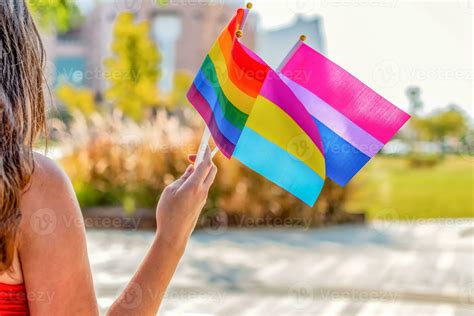 género queer. lgbtq bandera, bisexual bandera, pan sexual bandera