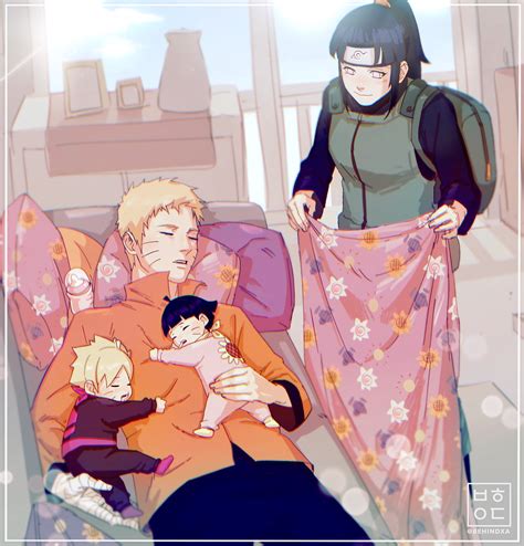 Uzumaki Naruto And Hinata Family
