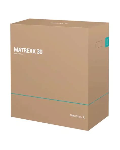 Deepcool MATREXX 30 m-ATX Case DP-MATX-MATREXX30 Black | Bermor ...