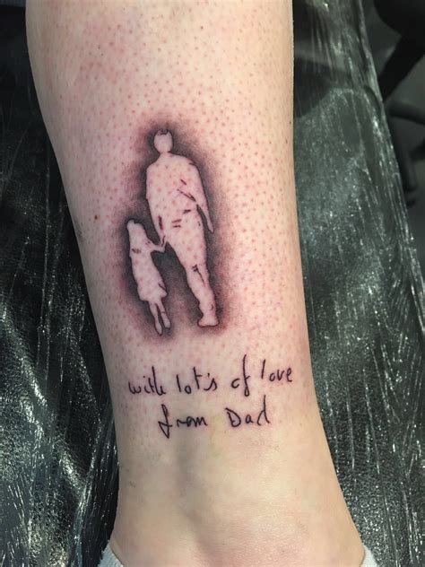 Meaningful In Memory Of Dad Tattoos For Daughters