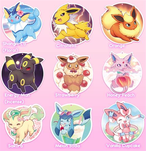 Sexy Pokemon Eevee Evolutions