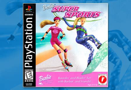 Barbie Super Sports - game-rave.com PlayStation Barbie Games