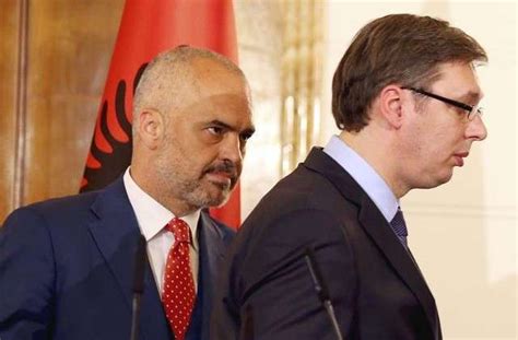 Tension në fund të konferencës Rama-Vuçiq, presidenti serb: I zgjedhim ...