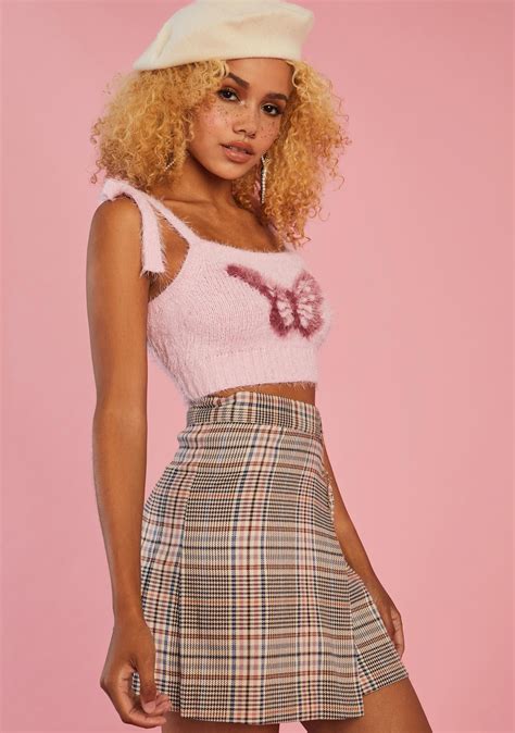 Sugar Thrillz Safety Pin Pleated Wrap Skirt | Mini skirts, Skirts, Lace