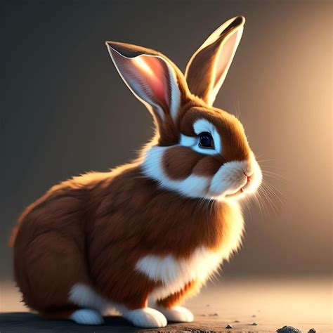Premium AI Image | cutest bunny