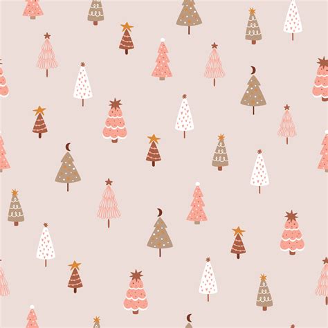 cute pink christmas background 2