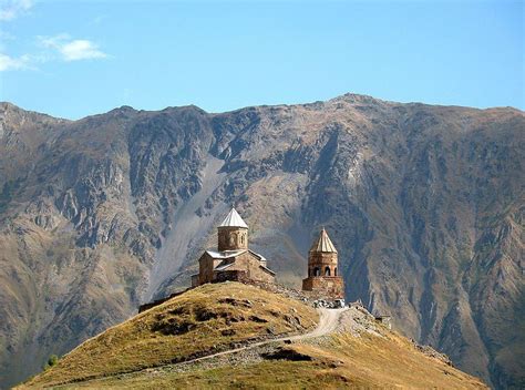 Гергетская церковь (Gergeti Trinity Church) Гергетская Самеба ...