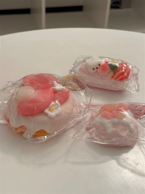 Best 9 Peach Squishy Toy Stress Ball, Fruit Cake Pudding Waffle Tapa