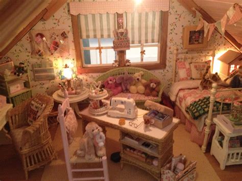 dollhouse cottage miniature rooms miniature houses