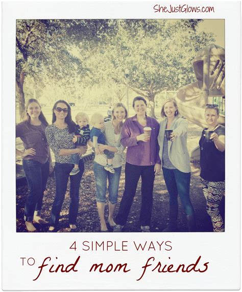 How to Make Mom Friends