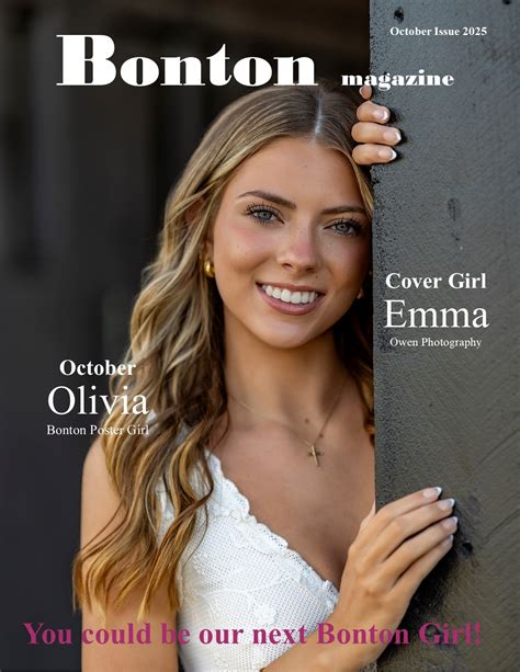 BonTon Magazine - October Bonton Girl magazine has dropped