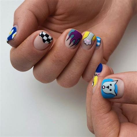 МАНИКЮР | ПЕДИКЮР | КИЕВ on Instagram: “New nails 🐈 Мастер Настя ...