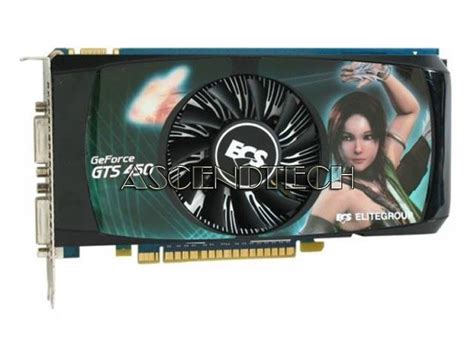 NGTS450-1GPL-F V1.0 | Ecs nVidia GeForce GTS450 1GB Dvi Hdmi