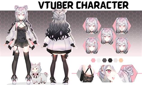 vtuber character anime character pngtuber chibi  nsfw anime