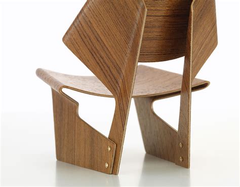 miniature grete jalk laminated chair produced  vitra design museum hive