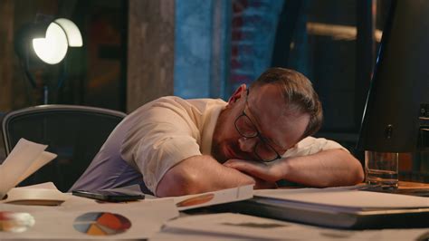 Sleeping Businessman Stock Video Footage for Free Download