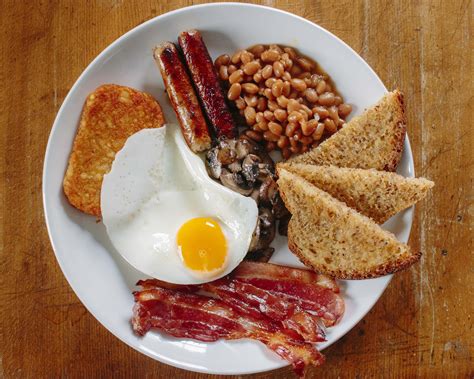 Fried Eggs Bacon And Toast