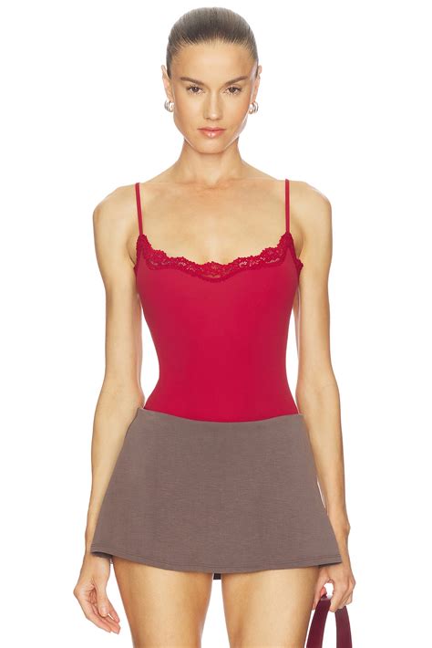 skims fits  cami bodysuit  brick revolve